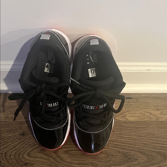 Kids Black & Red Athletic Shoes - Picture 5 of 5